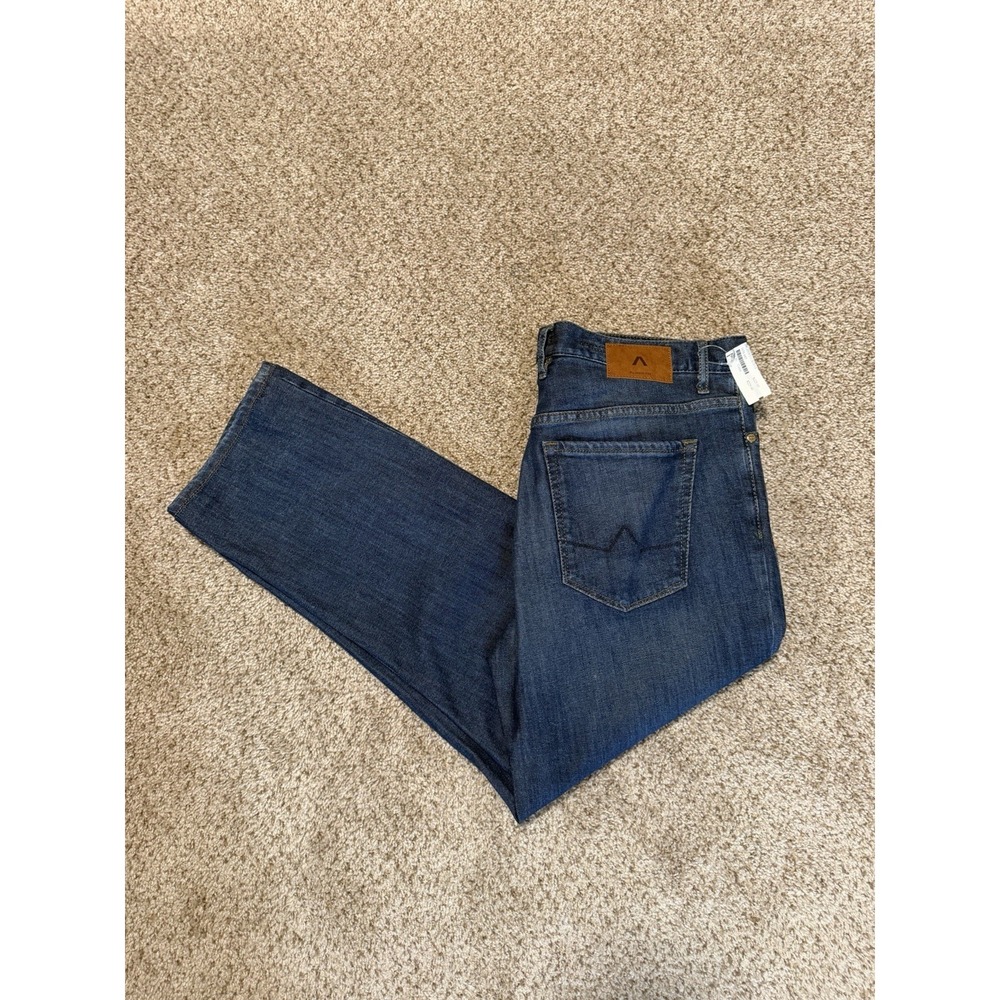 Alberto Pipe Jeans Mens 36 Blue Oeko Tex Capri Preppy No Cotton Denim